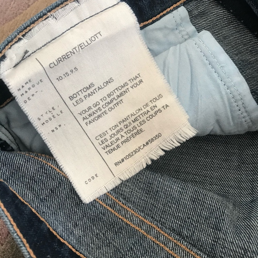 Current/Elliott The Uneven Cut Skinny Jean - Picture 5 of 14